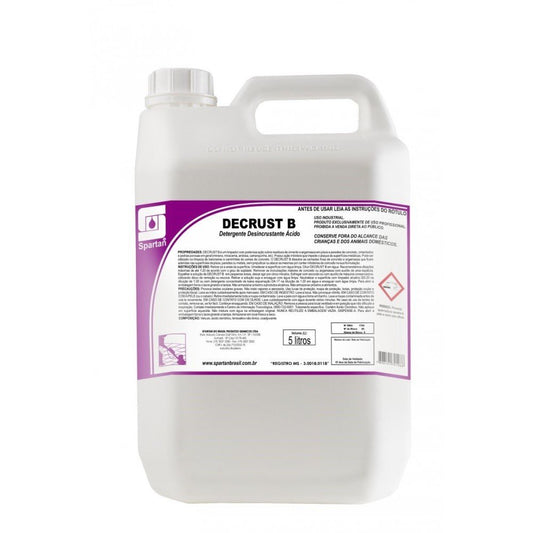 Decrust B - Limpador de Resíduos - 5 Litros - Spartan