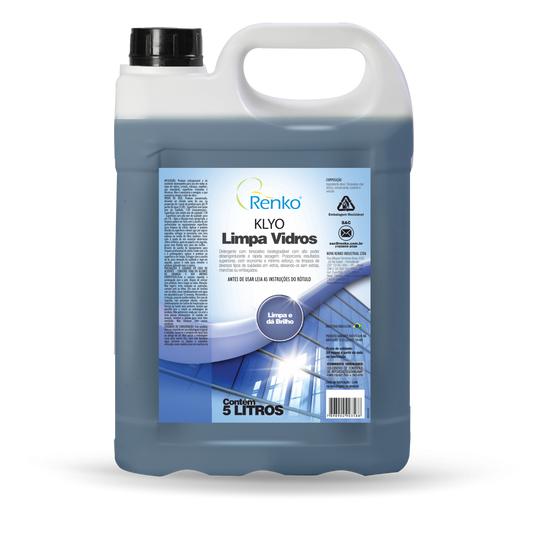 Klyo Limpa Vidros Profissional 5 Litros - Renko