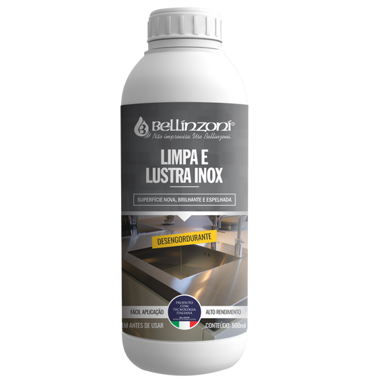 Limpa e Lustra Inox - 500g - Bellinzoni