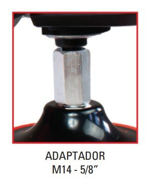 Politriz Rotativa 5 pol Red Shine 1400W - SGT Tools