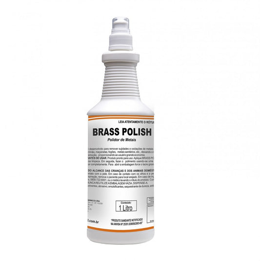Polidor de Metais Brass Polish - 1 Litro - Spartan