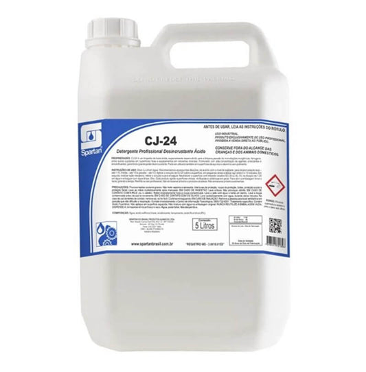 CJ-24 Limpador Desincrustante de Pisos - 5 Litros - Spartan